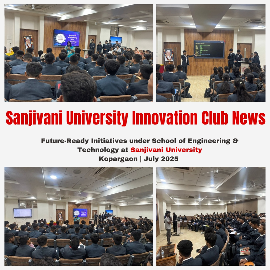 Sanjivani University Innovation Club News